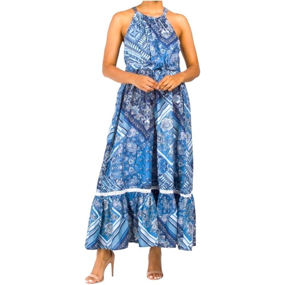 Lucky Brand Maxi Dress Womens Size Large